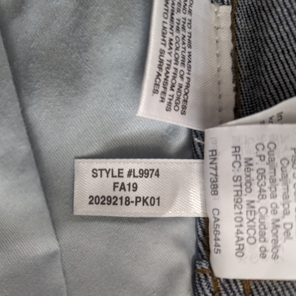 BNWT Madewell Button front Jean  skirt - sz 25 - Picture 5 of 10